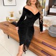 thumbnail image 2 of Sngxgn Women's Lounge Slip Long Dress Elegant Sleeveless Ribbed Bodycon Maxi Dresses(Black,XXL), 2 of 9