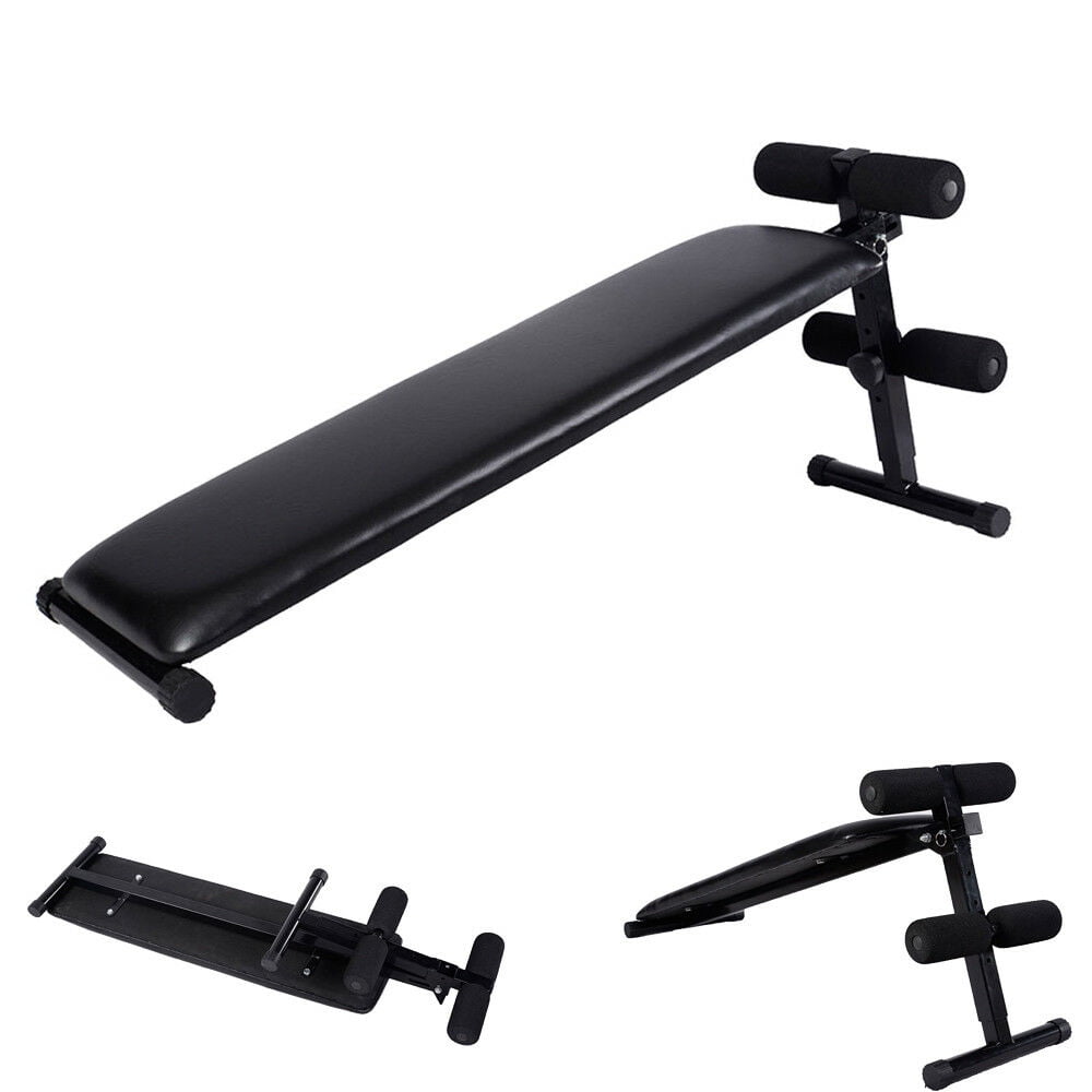 Ktaxon Adjustable Sit Up Bench, Portable Folding Ab Slant