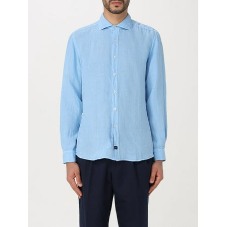 

Fay Shirt Men Gnawed Blue Men