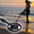 thumbnail image 4 of Metal Detector, High Accuracy Adjustable Stem 8 Inch Waterproof Coil All Metal & Disc Modes with Headphone Headwear for Underground Coins Relics Jewelry Beach Treasures, 4 of 8