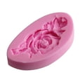 thumbnail image 4 of Molde de herramientas de decoración artesanal de molde de chocolate y pastel de fondant de silicona rosa, 4 of 5