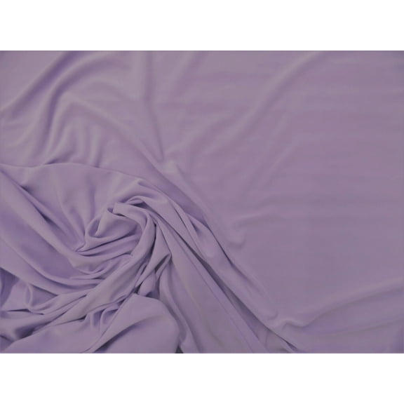 Fabric Light Weight Polyester Spandex 4 way Stretch Lilac Purple D301