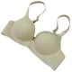 thumbnail image 4 of Sujetador sin costuras para mujer, ropa interior inalámbrica con letras, copa fina, sujetador Hacer subir para niñas, beige, 36 / 80AB Methold AP001148-07B, 4 of 7