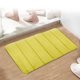 thumbnail image 1 of Pretxorve - Alfombrilla de baño de espuma viscoelástica absorbente de lujo, ligera, de secado rápido, antideslizante, color amarillo, 1 of 6