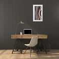 thumbnail image 3 of Burghardt, James 11x18 White Modern Wood Framed Museum Art Print Titled - Bentwood Panel III, 3 of 4