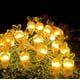 thumbnail image 1 of Guirnalda de luces LED de zanahoria de Pascua | Cable de cobre amarillo de 300 cm a pilas | Decoración navideña flexible y moldeable | Brillo cálido para interiores y exteriores, 1 of 6