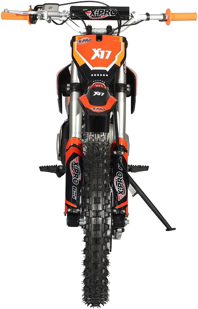 X-Pro Brand New X17 125cc Dirt Bike with Automatic Transmission Electirc Start, 17"/14" Tires