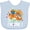 AE-Light Blue, variant on Inktastic 1st Birthday Noah Ark Boys or Girls Baby Bib