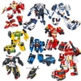 thumbnail image 2 of Figura de acción de Corea de dibujos animados Tobot Transformer Robot Toys, Popular Anime Tobot warrior, Deformación de mano, coche, avión, juguetes, regalo Fivean unisex, 2 of 2