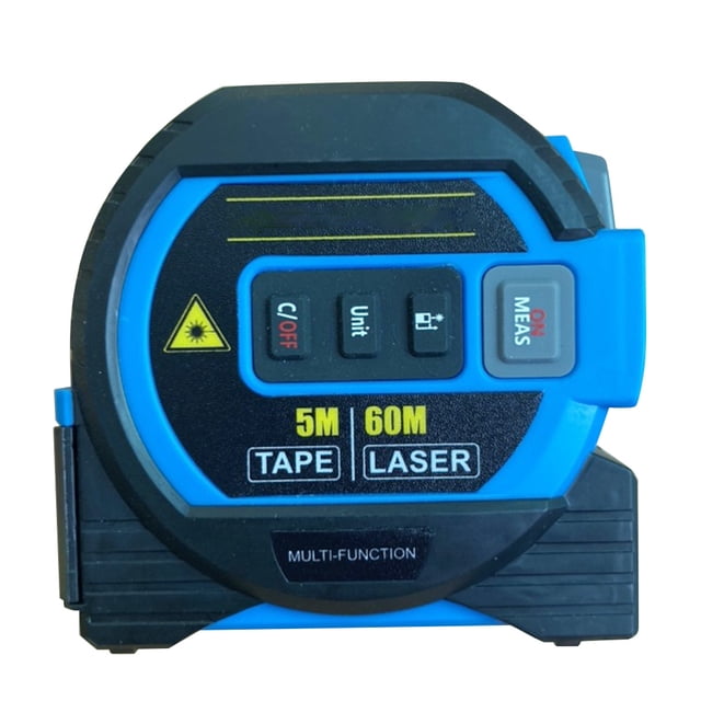 Medidor distancia Herramientas telémetro alta precisión (Blue 3 In 1 Laser- 40m)