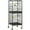 Black, variant on Large Bird Cage with 1.7 ft. Width for Wingspan, Bird Aviary Indoor with Multi-Door Design, Fit for a Canary, Finch, Conure, 55", Black
