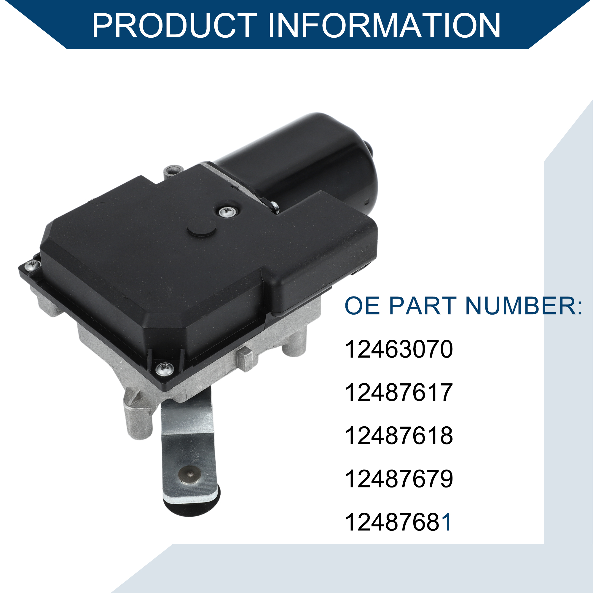 Unique Bargains Windshield Wiper Motor for Buick Lesabre and for Cadillac Deville