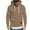 Khaki, variant on Fall Winter Hoodies For Men Solid Color Essentials Hoodies With Long Sleeve Drawstring Warm Soft Winter Fashion Tops Casual Men'S Hoodies Effortless Autumn Outfits