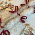 thumbnail image 7 of KAUOD Girls Chinese Traditional Corduroy Coats Cute Embroidery Winter Fleece 𝗧ang Jackets Kids New Years Open Front Clothes, 7 of 7