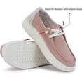 thumbnail image 3 of Hey Dude Mocassins à Lacets pour Femmes Wendy - Chambray Rose - 6, 3 of 6