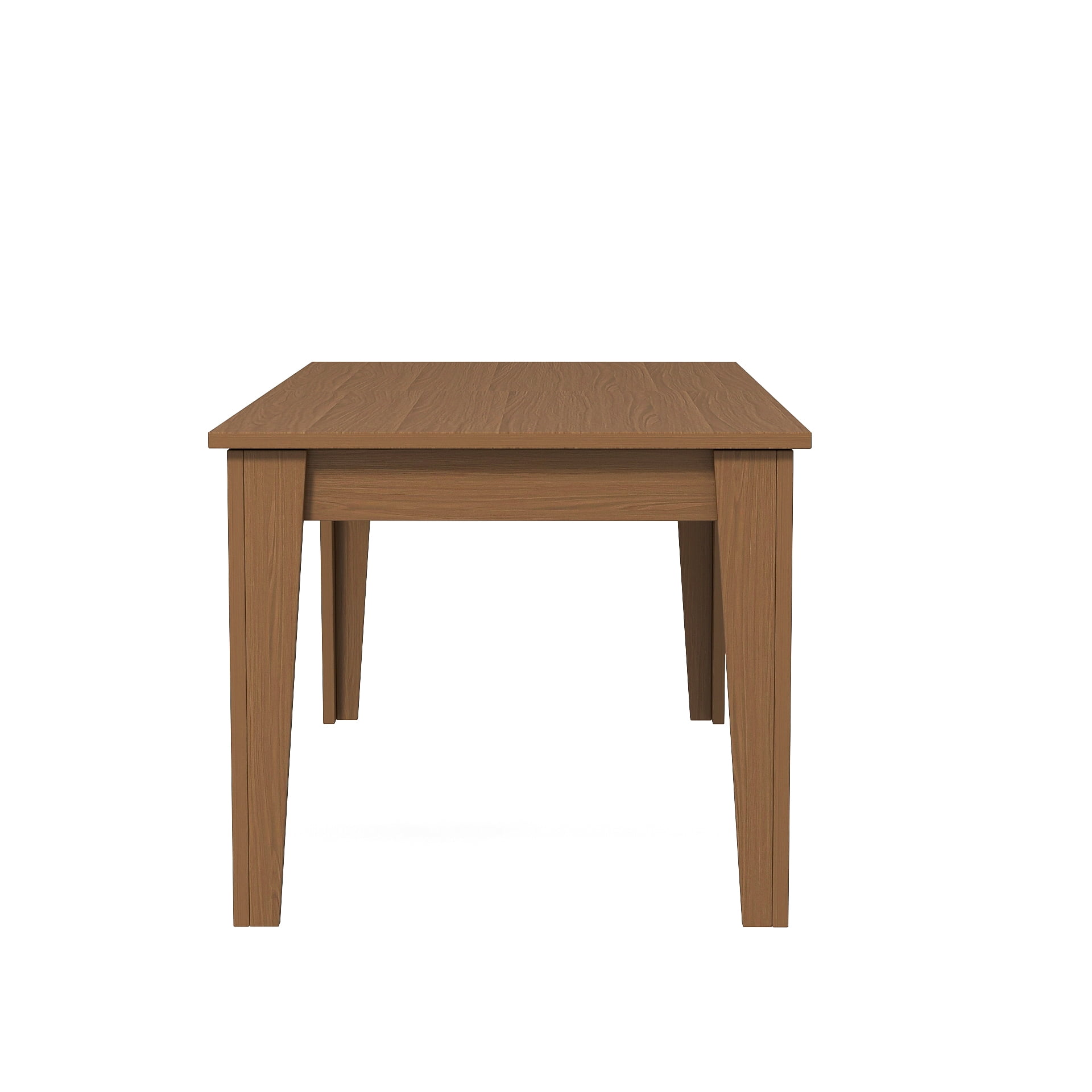 Mintazer 106.3" Extendable Dining Table, Large Expandable Kitchen Table for 4-8, Walnut