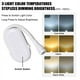thumbnail image 3 of Mini luz LED para libros para leer en la cama, brillo ajustable en 3 colores, lámpara de lectura recargable por USB, luz portátil con Clip, 3 of 5