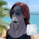 thumbnail image 5 of Máscara solar de cara completa, protección UV para verano, para montar al aire libre, parasol para la cara, protección para los ojos Gini, máscara solar de seda helada de esquina, 5 of 5