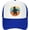 Blue, variant on Vintage Penguin Mesh Baseball Cap, Adjustable Trucker Hat Snapback Classic Hat for Men Women