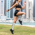 thumbnail image 6 of Lsque Dachshund Dog Puppy Pattern Sport Compression Socks for Men & Women 15-20 mmHg Knee High Nurse Pregnant Running Medical and Travel Athletic, 6 of 6