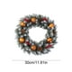 thumbnail image 3 of Artificial Garland Christmas Wreath Door Hanging Window Decor Home Decor Green Plants Fake Plants, 30cm Christmas Decorations Home Decoration Window Door Hanging Wreath, Foldable Artificial Garland,, 3 of 9