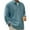 Blue01, variant on Dwelliawo Men's Corduroy Casual Long Sleeve T-Shirt Vintage Lapel Button Shirts Ribbed Knit Big and Tall Shirt Loose Oversized Tops Blouse Army Green XL