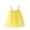 #0192-Yellow, variant on Cowsor Baby Girl Dress Flower Tulle Party Dresses Princess Pageant Birthday Wedding