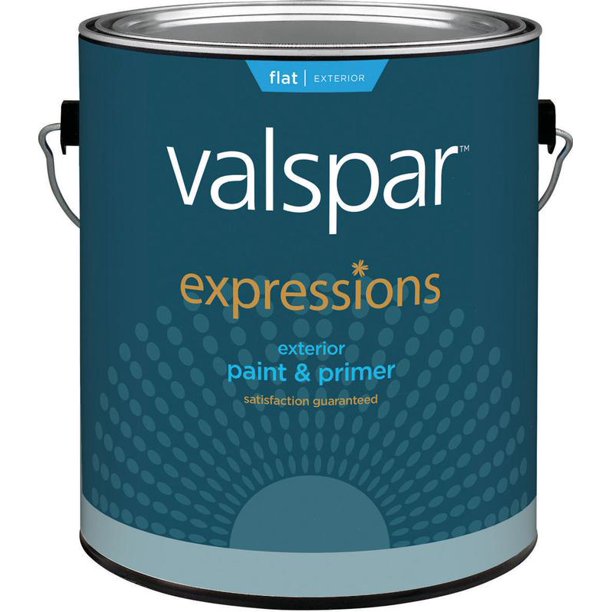 Valspar 17103 Exterior House Paint, Tint Base, Flat, 1 gal Walmart
