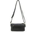 thumbnail image 5 of The Anita Women Wristlet Multi Functional Crossbody Soft Vegan Leather Bag by Ampere Creations - Black, 5 of 6
