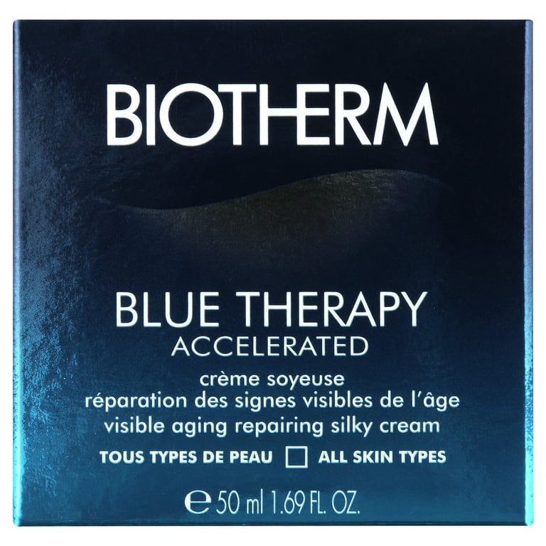 Anti-aging Silky Blue Repairing By Biotherm Accelerated Biotherm Cream --50ml/1.69oz Therapy