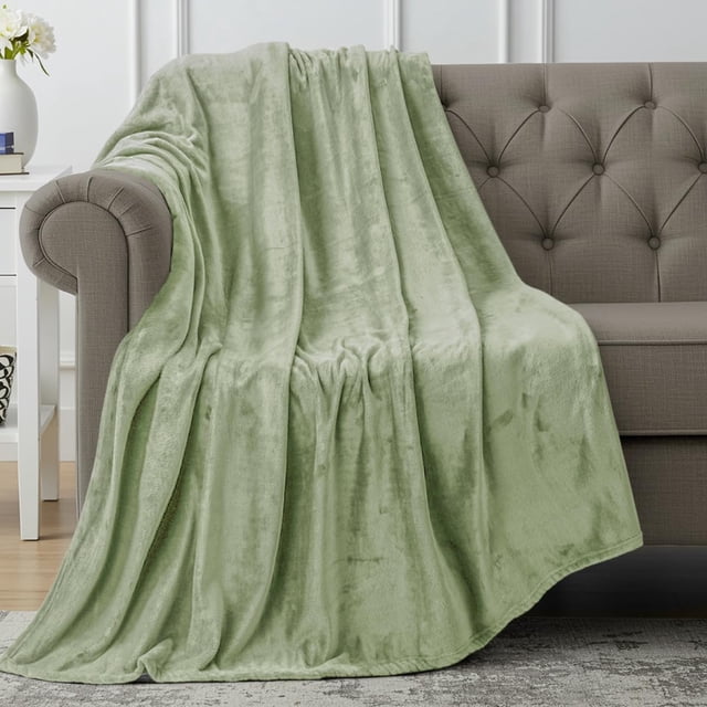 Manta de forro polar Blanket Utopia, tamaño verde salvia, 300 g/m²