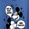 thumbnail image 3 of Disney - Mickey Mouse - Conversation Bubbles - Women's Short Sleeve Graphic T-Shirt, 3 of 5