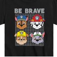 thumbnail image 3 of Paw Patrol - Be Brave - Toddler And Youth Short Sleeve Graphic T-Shirt, 3 of 6