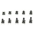 thumbnail image 2 of 100 piezas interruptor de botón táctil Interruptor táctil interruptor momentáneo Micro Industrial Tact sorted shamjiam interruptor táctil de botón micro, 2 of 8