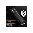 thumbnail image 4 of WD Black SN850 WDS200T1XHE 2 TB Solid State Drive, M.2 2280 Internal, PCI Express NVMe (PCI Express NVMe 4.0 x4), 4 of 8