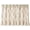E, variant on Linen Blend Oven Door Curtain with Lace Trim and Bow Ties, 30.71x21.65 Inch