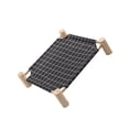 thumbnail image 1 of Greeniant Cama desmontable y lavable para mascotas - Cama para perros de tela de cómoda y fácil de limpiar Suministros para perros S damero negro, 1 of 6