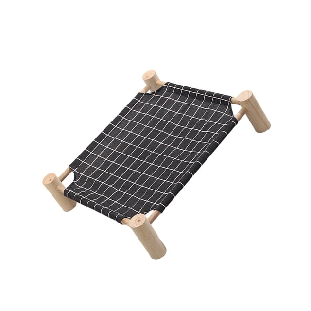 Greeniant Cama desmontable y lavable para mascotas - Cama para perros de tela de cómoda y fácil de limpiar Suministros para perros S damero negro