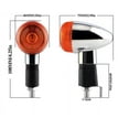 thumbnail image 3 of EPOTOOR 2 Pairs Turn Signal Lights 10mm 12V Replacement for Honda Suzuki Yamaha, 3 of 4
