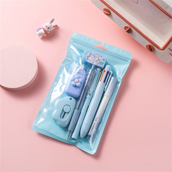 7-Piece Professional Stationery Set for Office and Study Productivity, Complete Writing and Organization Kit for Business Travel and Daily Tasks Stationery Supplies