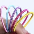 thumbnail image 5 of Catlerio 50X Baby Kid Girls Elastic Hair Bands Ponytail Holder Bobbles Head Rope Ties, 5 of 6