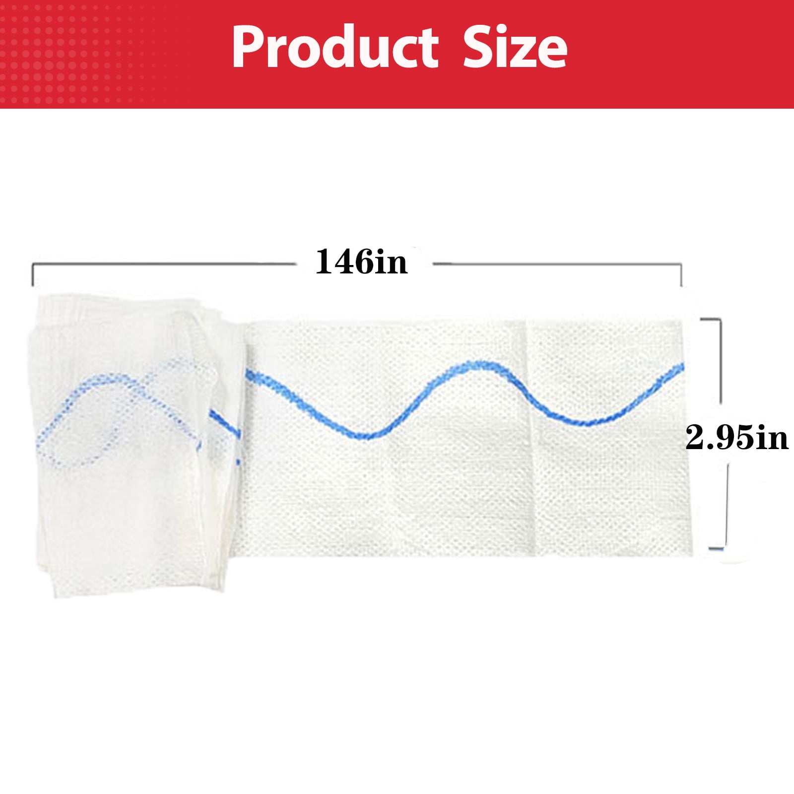 First Aid Advanced Quick Clotting Combat Hemostatic Gauze - to Stop The Bleed kit Faster,  Survival Kit Supplies - 3" x 12.5' (3 Packs)