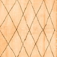 thumbnail image 1 of Ahgly Company Indoor Square Solid Orange Modern Area Rugs, 8' Square, 1 of 4
