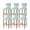 Green, variant on Yellow Gray White Bar Stool Covers Set of 4, Farmhouse Gradient Abstract Art Stretch Washable Bar Chair Covers with Backs, Removable Pub Counter Height Chair Cover for Kitchen Dining Room Cafe