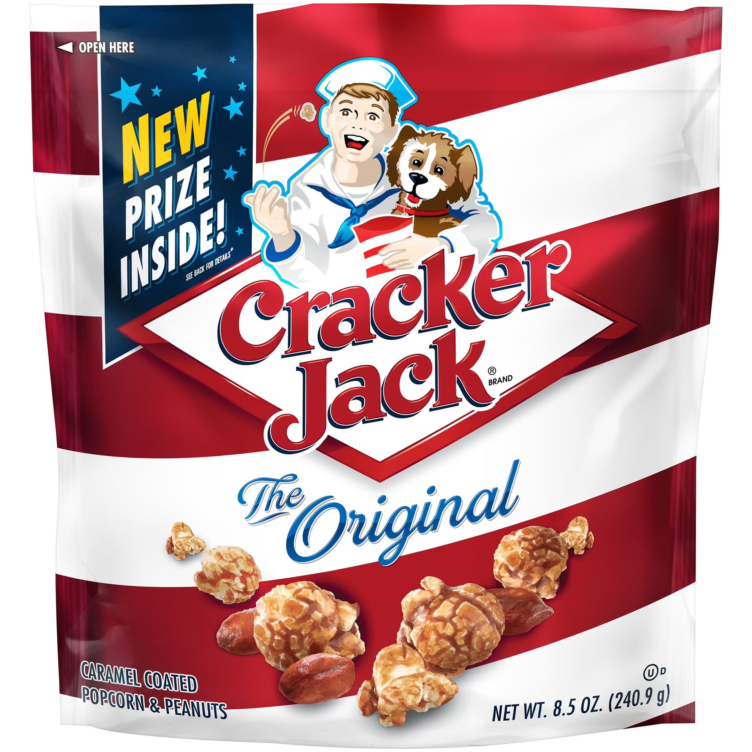 Cracker Jack Caramel Coated Popcorn & Peanuts 8.5 Oz.