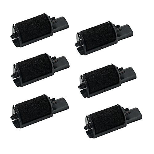 Impresora campo IR-40 (6pck) Cartucho de tinta rollo compatible calculadora - Negro