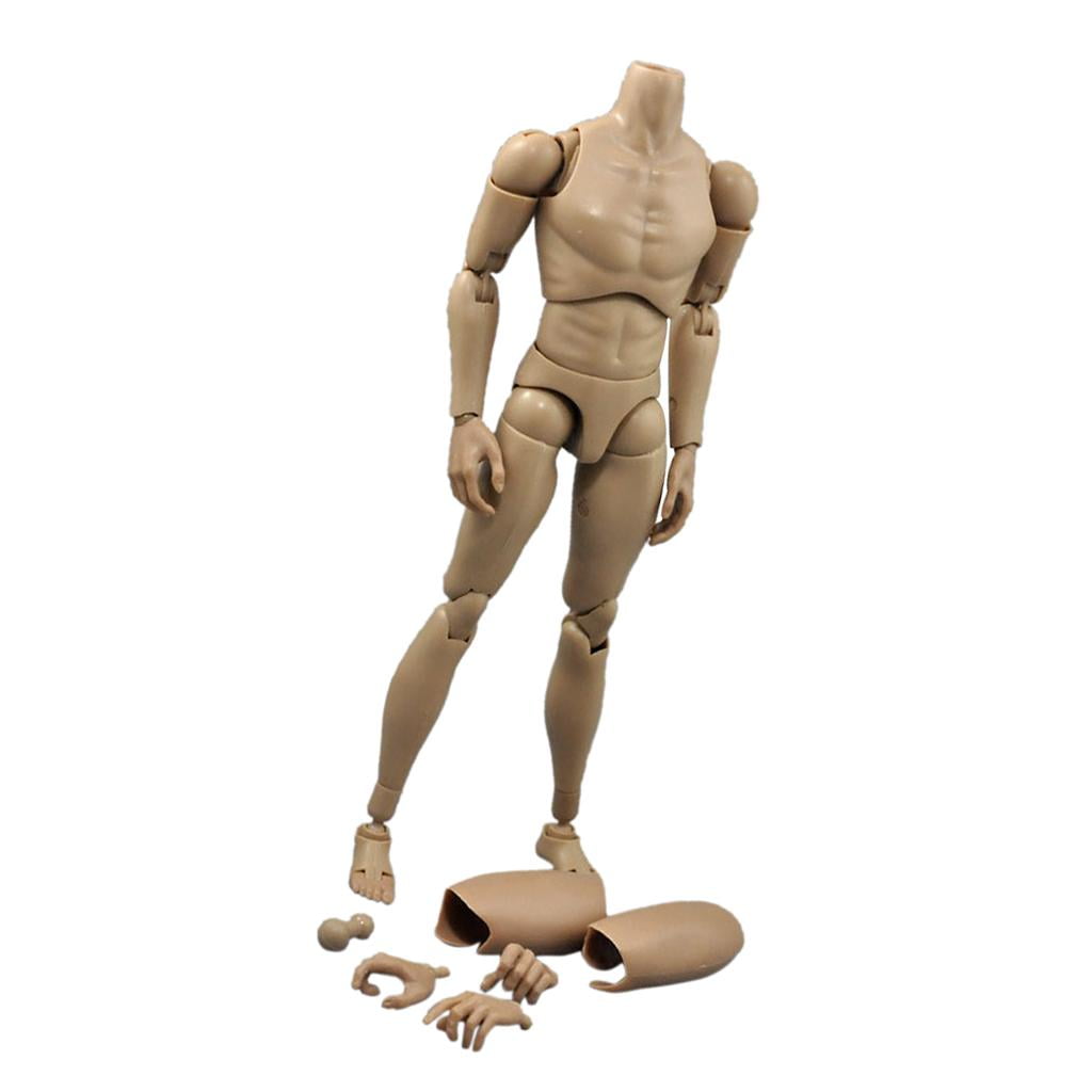 1/6 Scale Action Figure B005 Caucasian TTM19 Nude Body Muscular body 2.0 ver 