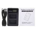 thumbnail image 3 of USB Battery Charger DC 5V 2A 10W Dual Slots Portable Portable Battery Charger for Travel and Outdoor Activities NP-FW50 Battery ANGGREK Otros, 3 of 8