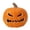 A003- Clear (Angry Eye Gourd), variant on Halloween Pumpkin Decor 9 Inch Light Up Pumpkin Jack O Lantern Decor for Indoor and Outdoor Fall Halloween Decoration for Home Porch and Party, 1 Pack