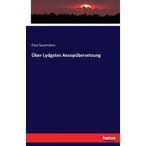 Ãber Lydgates AesopÃ¼bersetzung, (Paperback)